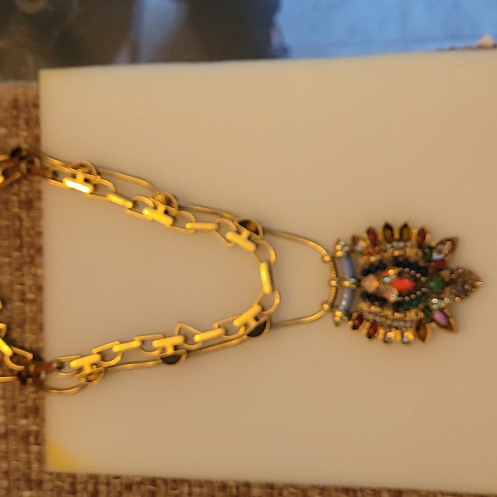 Stella and Dot 3 in one convertible necklace - Picture 2 of 5